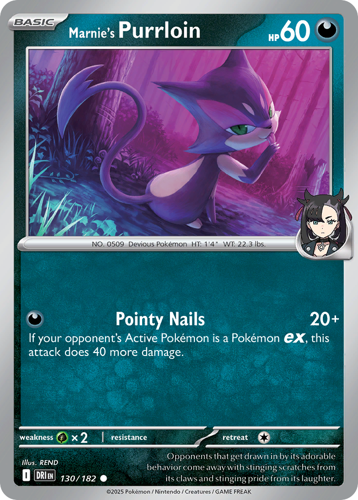 Marnie's Purrloin - Destined Rivals - 130