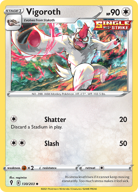 Vigoroth - Evolving Skies - 130