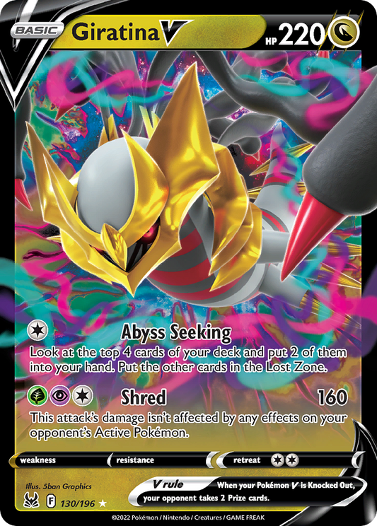 Giratina V - Lost Origin - 130