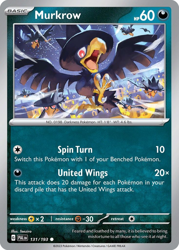 Murkrow - Paldea Evolved - 131