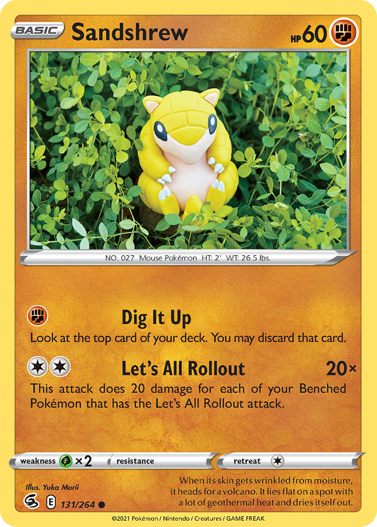 Sandshrew - Fusion Strike - 131