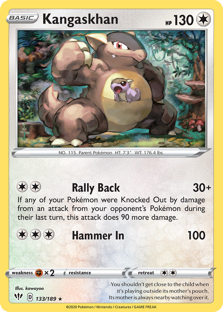Kangaskhan - Darkness Ablaze - 133