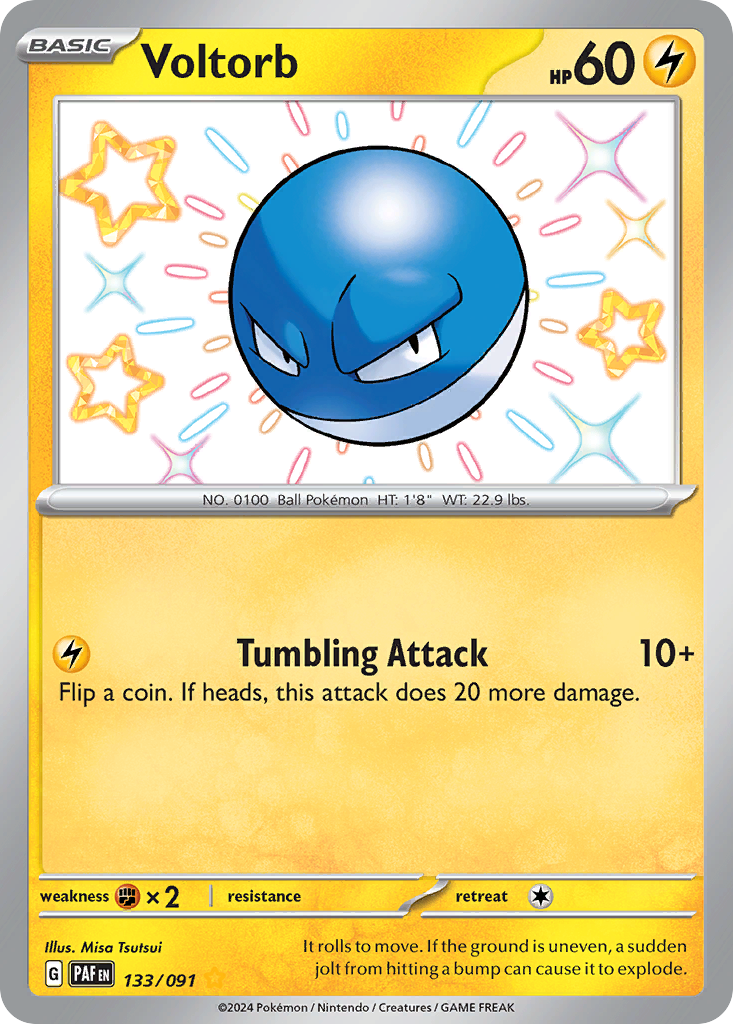 Voltorb - Paldean Fates - 133