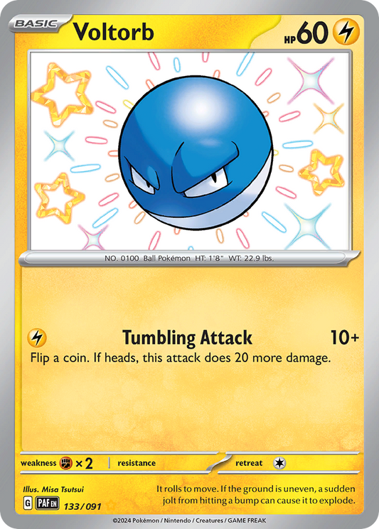 Voltorb - Paldean Fates - 133