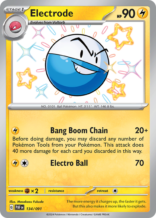Electrode - Paldean Fates - 134
