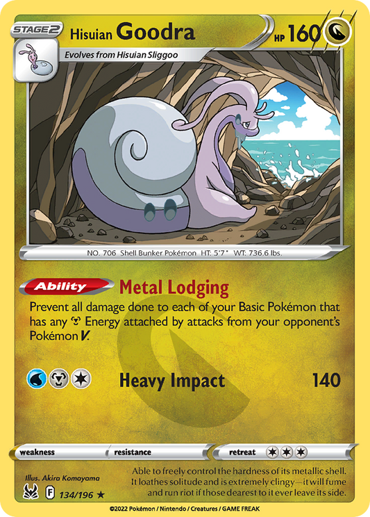 Hisuian Goodra - Lost Origin - 134
