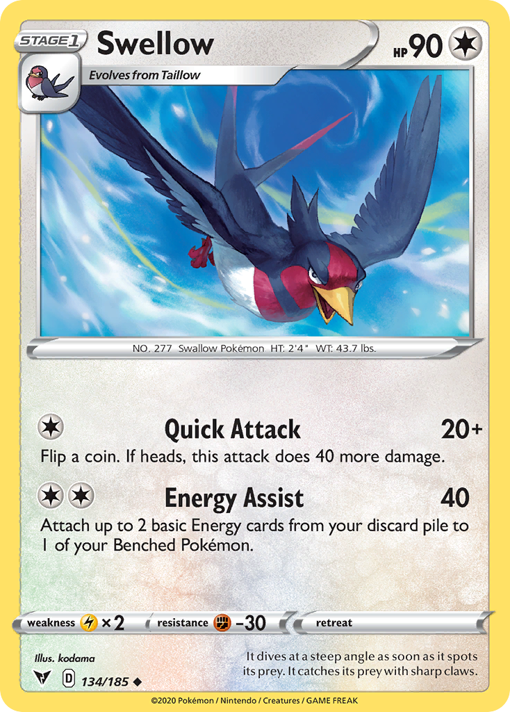 Swellow - Vivid Voltage - 134