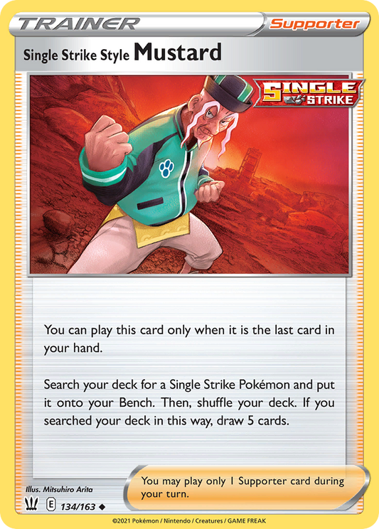 Single Strike Style Mustard - Battle Styles - 134