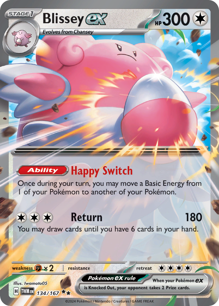 Blissey ex - Twilight Masquerade - 134