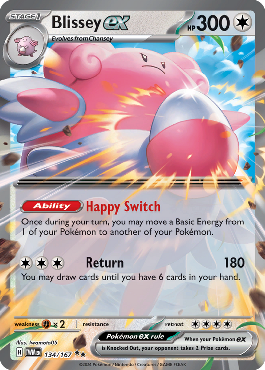 Blissey ex - Twilight Masquerade - 134