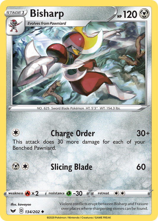 Bisharp - Sword & Shield - 134