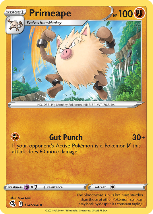 Primeape - Fusion Strike - 134