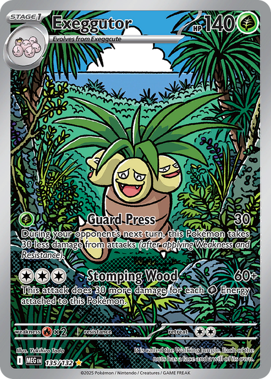 Exeggutor - Mega Evolution - 135