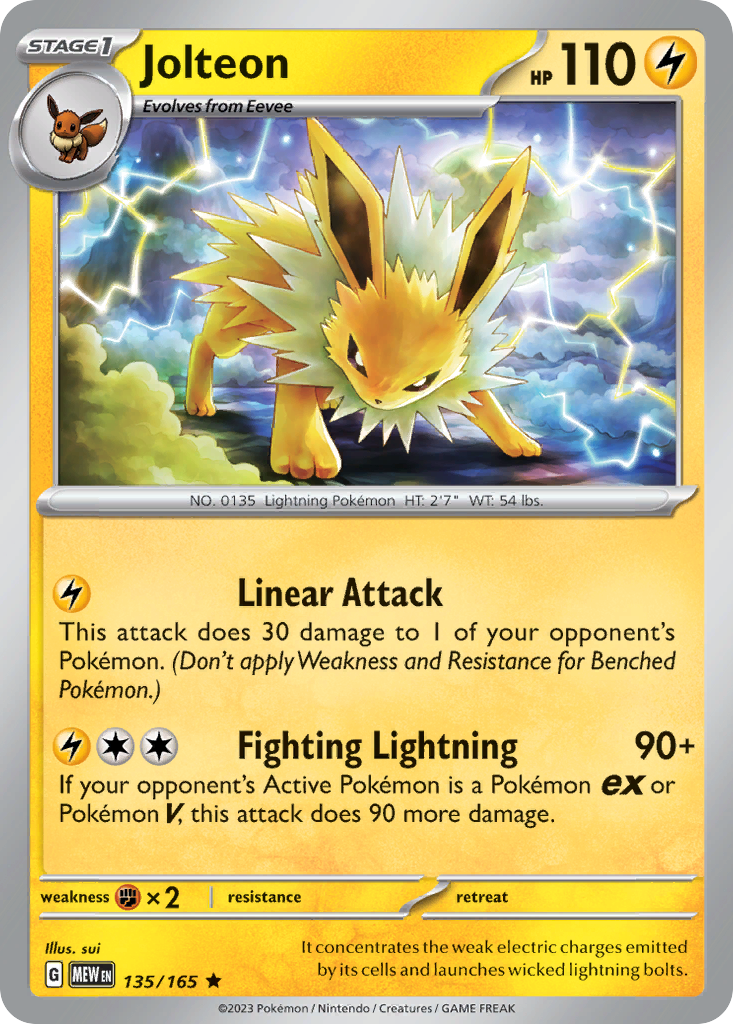 Jolteon - 151 - 135