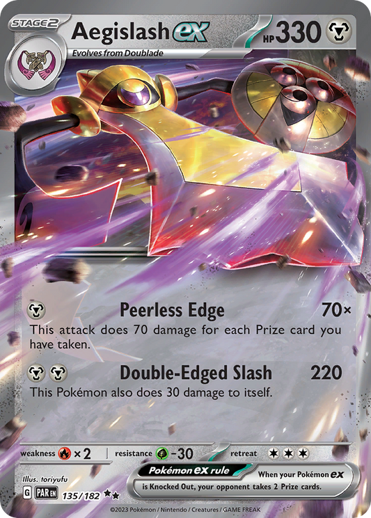 Aegislash ex - Paradox Rift - 135