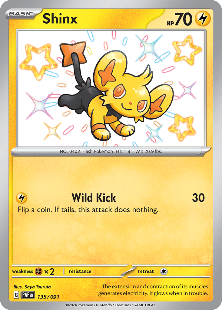 Shinx - Paldean Fates - 135