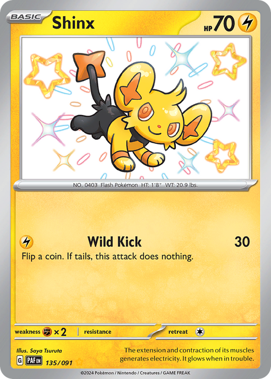 Shinx - Paldean Fates - 135