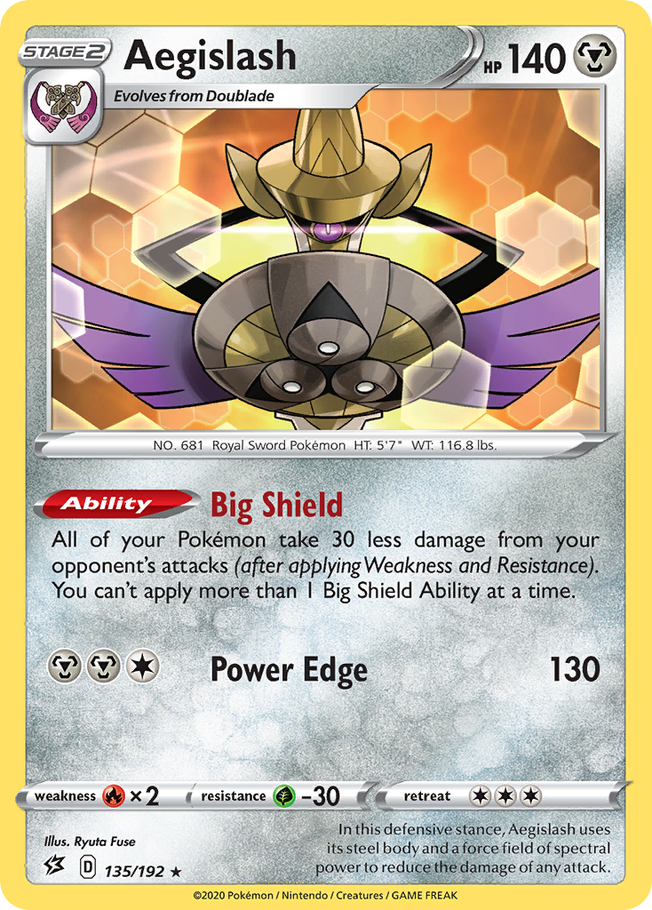 Aegislash - Rebel Clash - 135