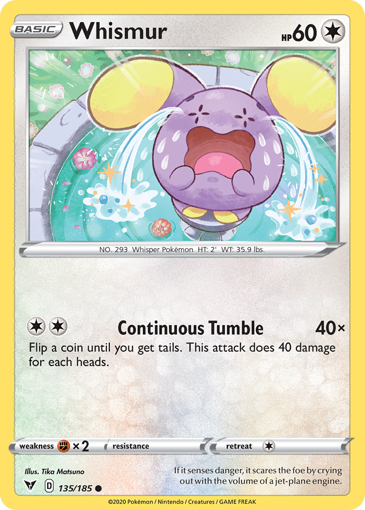 Whismur - Vivid Voltage - 135