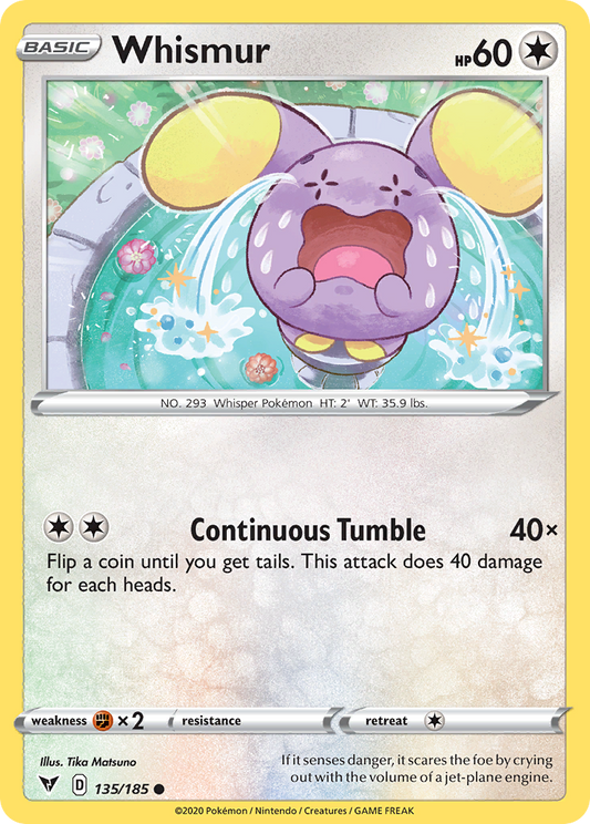 Whismur - Vivid Voltage - 135