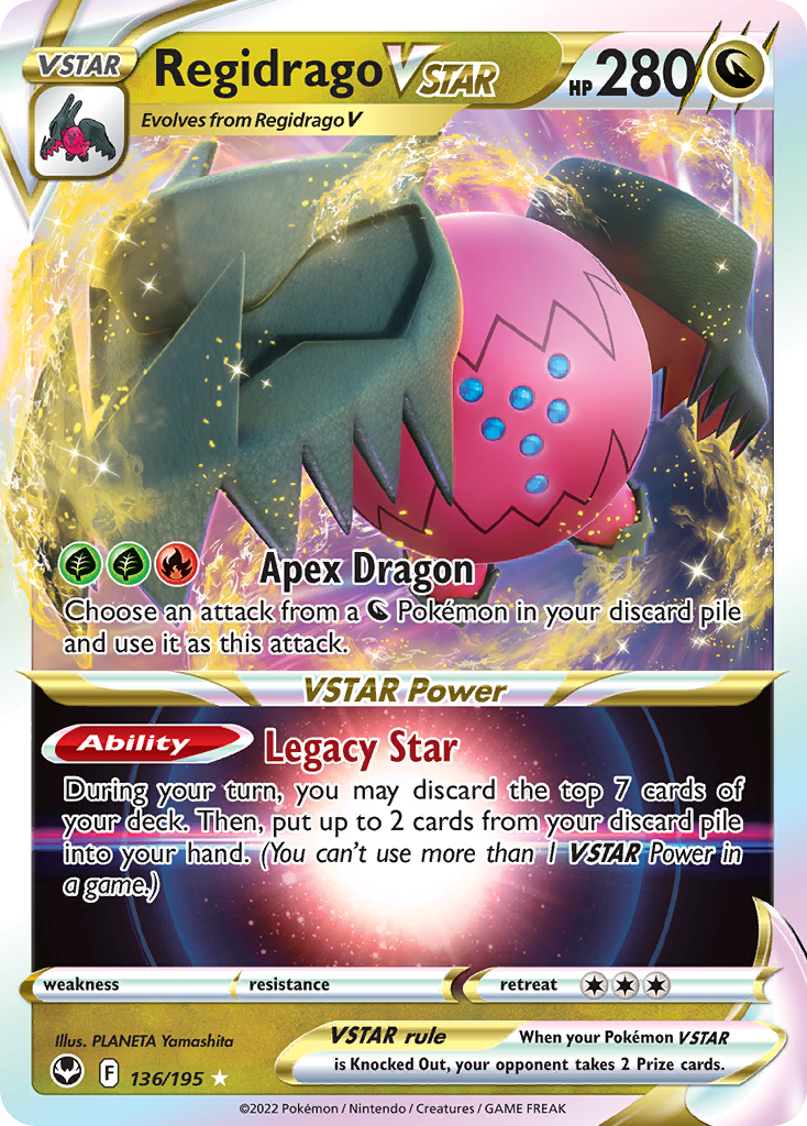 Regidrago VSTAR - Silver Tempest - 136