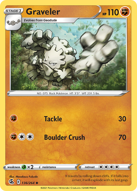 Graveler - Fusion Strike - 136