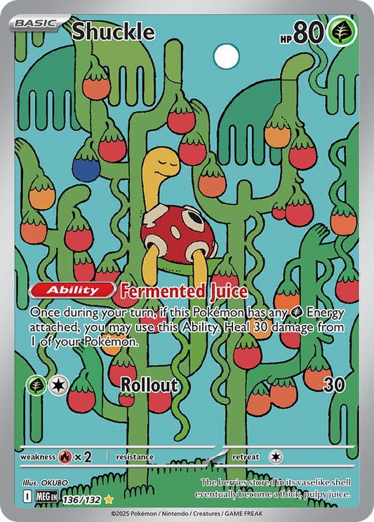 Shuckle - Mega Evolution - 136