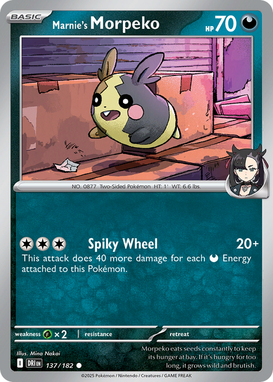 Marnie's Morpeko - Destined Rivals - 137