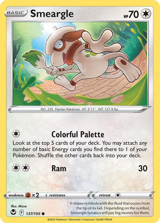 Smeargle - Silver Tempest - 137