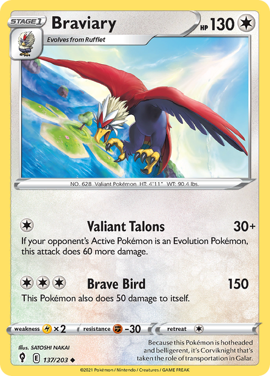 Braviary - Evolving Skies - 137