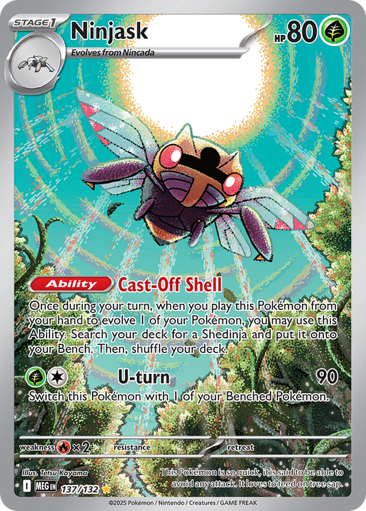 Ninjask - Mega Evolution - 137
