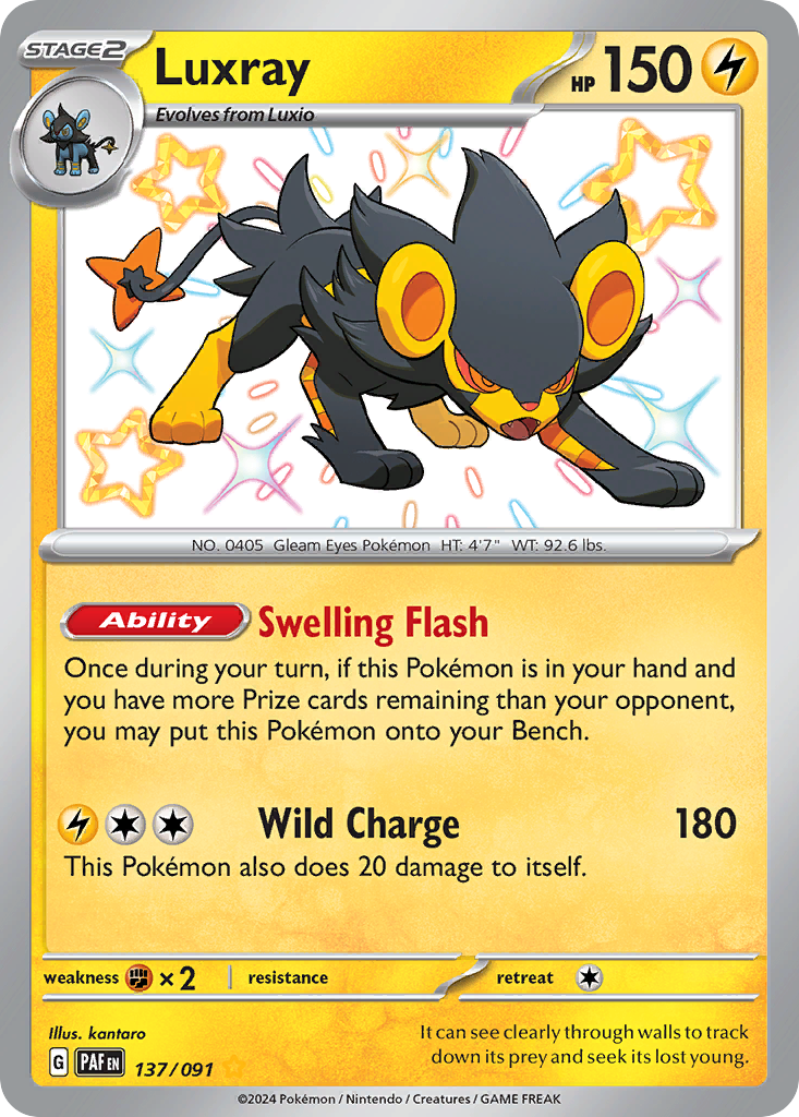Luxray - Paldean Fates - 137
