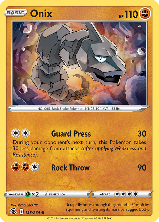 Onix - Fusion Strike - 138