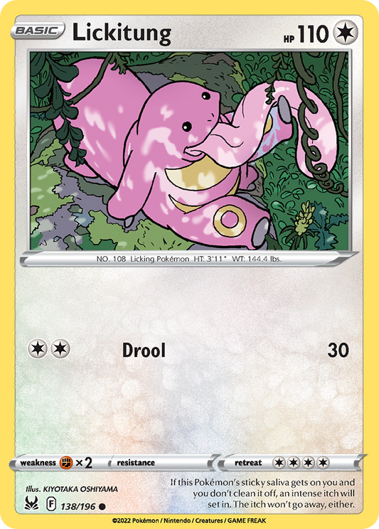 Lickitung - Lost Origin - 138