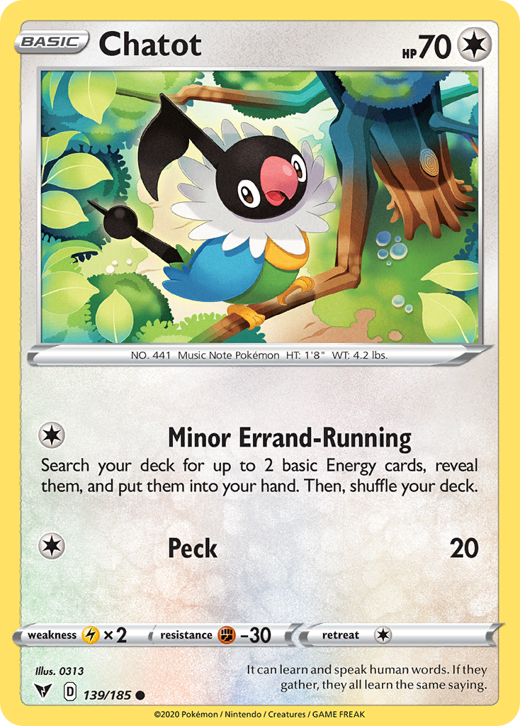 Chatot - Vivid Voltage - 139