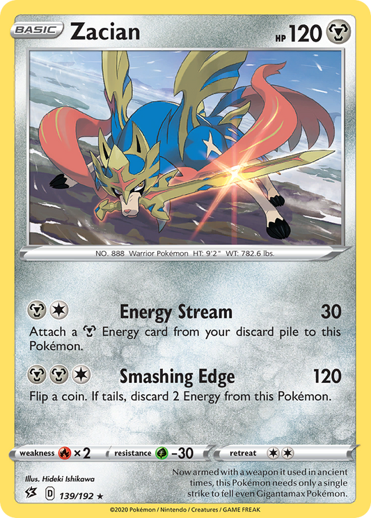 Zacian - Rebel Clash - 139