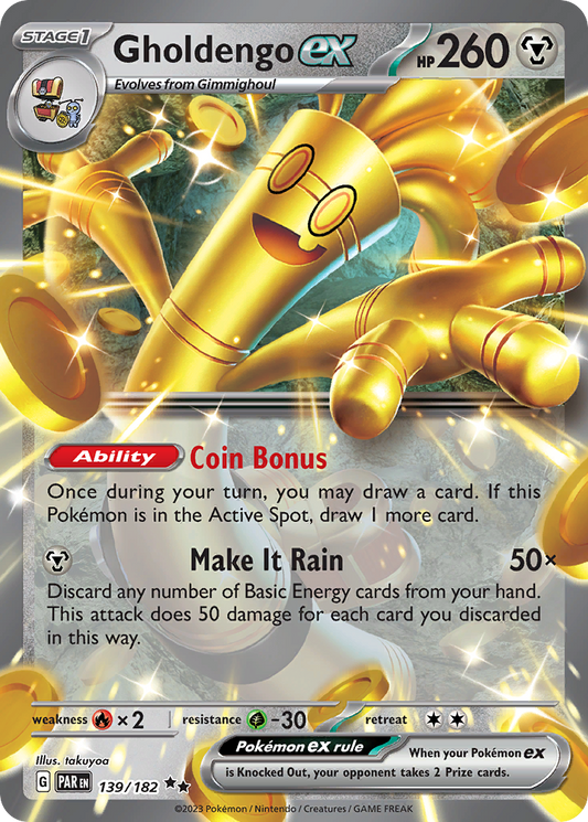 Gholdengo ex - Paradox Rift - 139