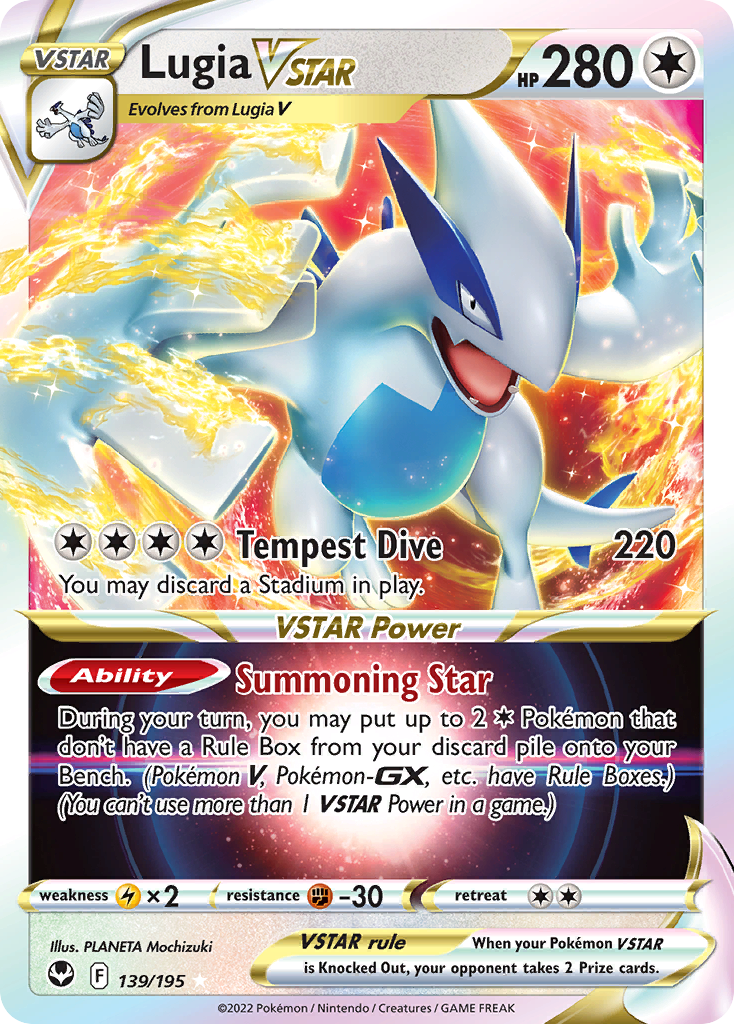 Lugia VSTAR - Silver Tempest - 139