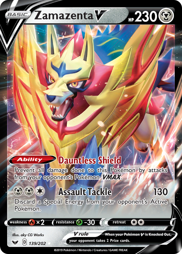 Zamazenta V - Sword & Shield - 139
