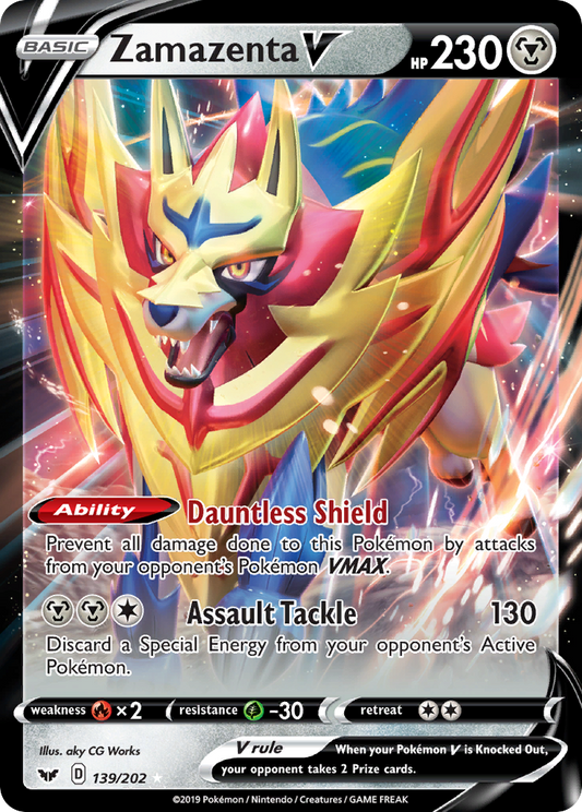Zamazenta V - Sword & Shield - 139