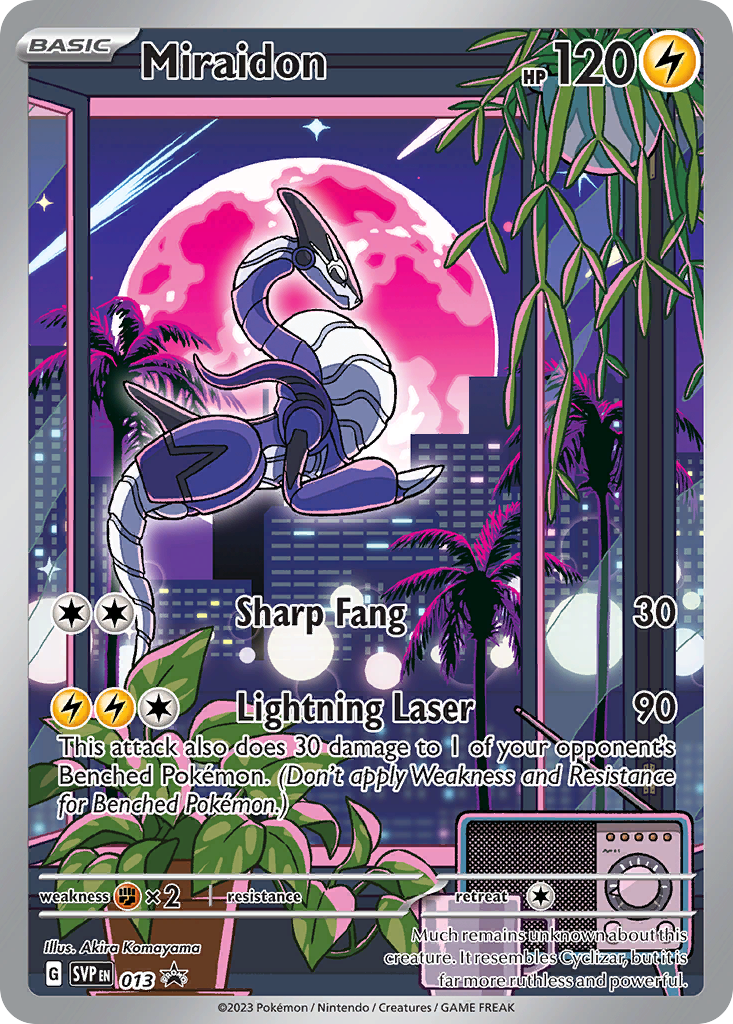 Miraidon - Scarlet & Violet Black Star Promos - 013