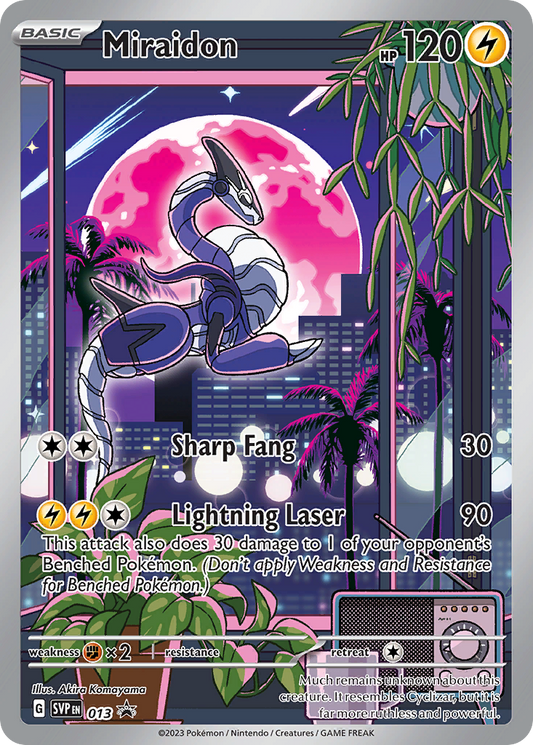 Miraidon - Scarlet & Violet Black Star Promos - 013