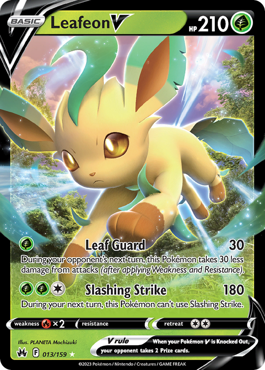 Leafeon V - Crown Zenith - 013