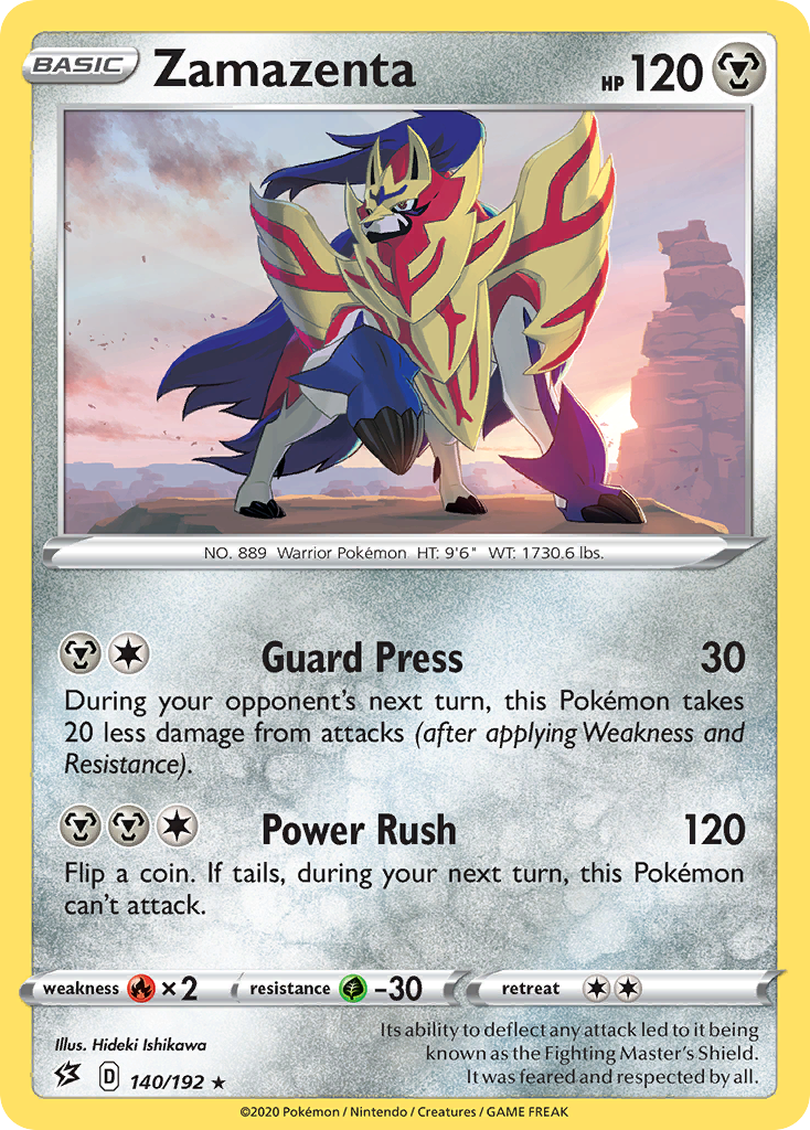 Zamazenta - Rebel Clash - 140