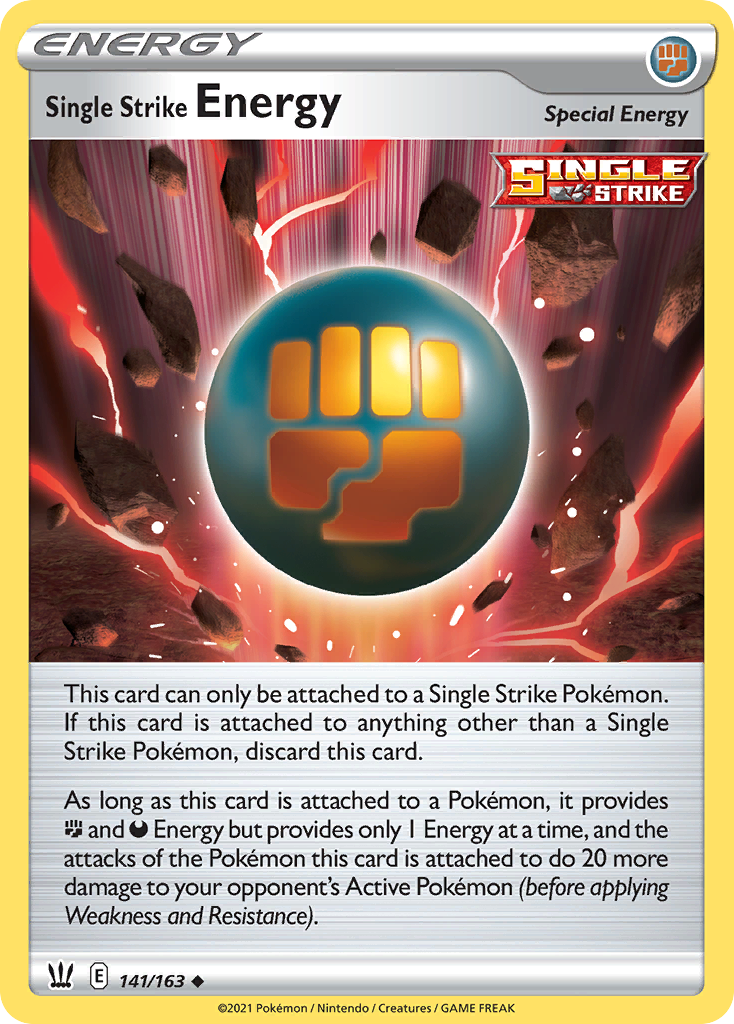 Single Strike Energy - Battle Styles - 141