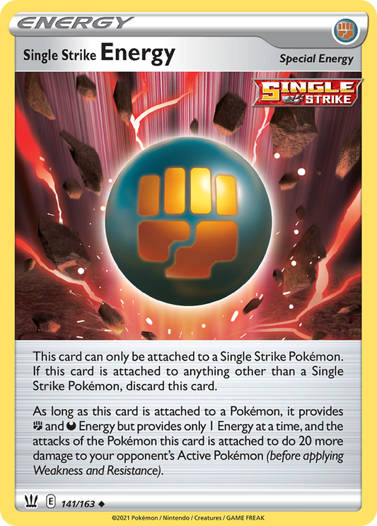 Single Strike Energy - Battle Styles - 141