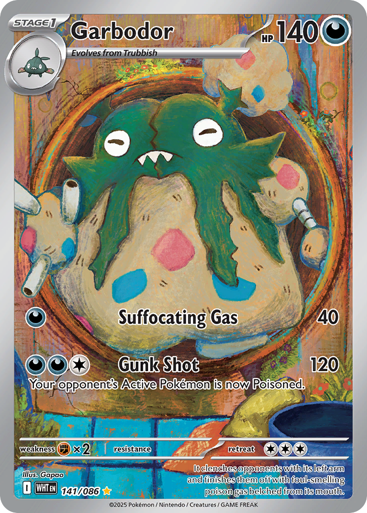 Garbodor - White Flare - 141