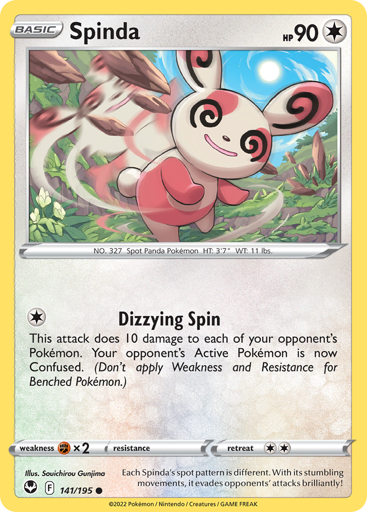 Spinda - Silver Tempest - 141