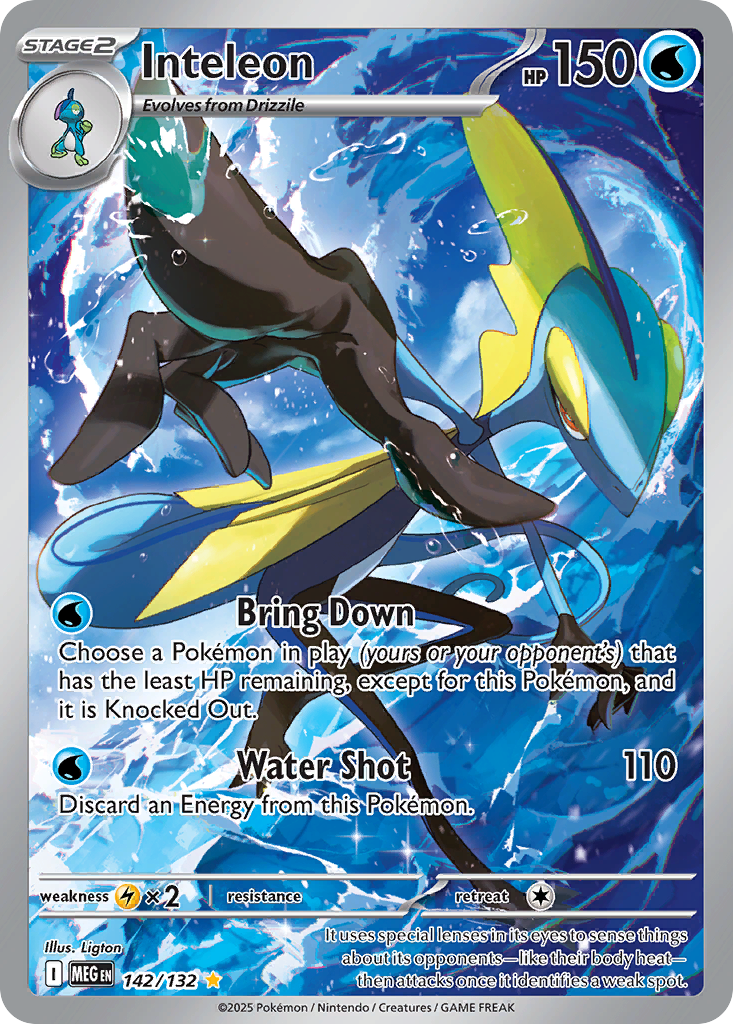 Inteleon - Mega Evolution - 142