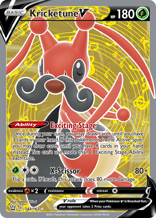 Kricketune V - Battle Styles - 142